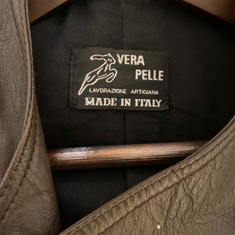Italian leather Jacket - Picture 3 of 3
